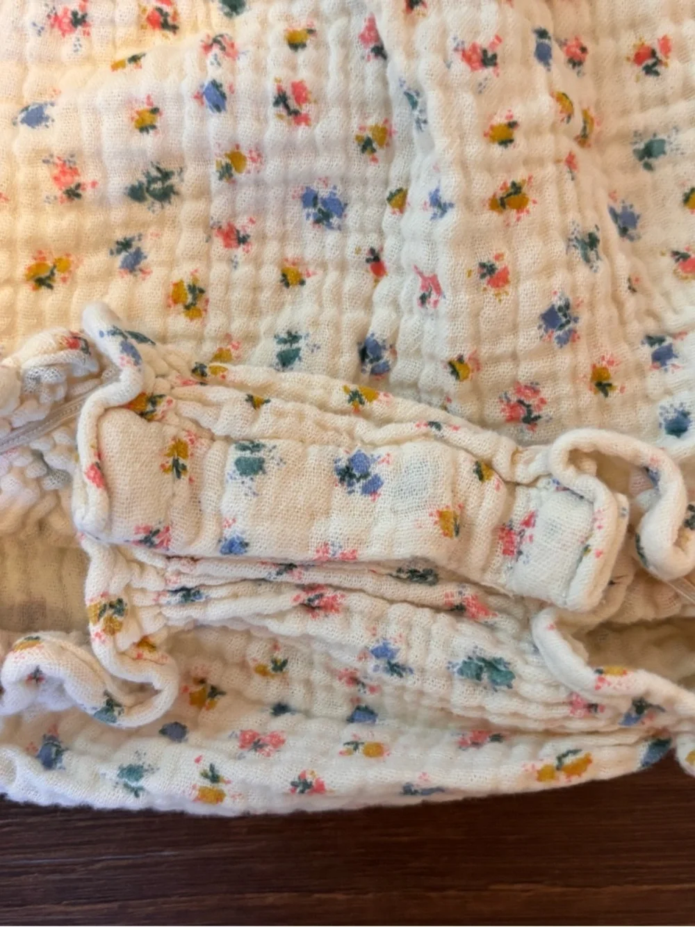 3 Months Konges Slojd Girl Muslin Romper Organic Cotton Floral